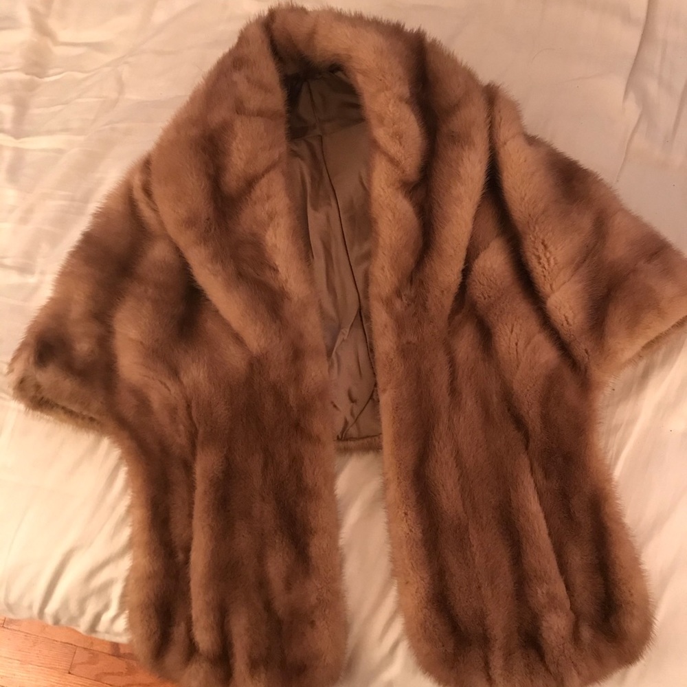 Mink Cape MORE PICS